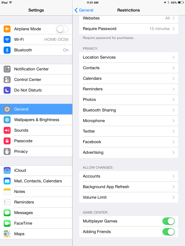 How To Setup Parental Controls On The iPad