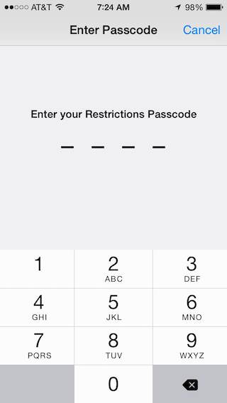 iphone 4 forgot restrictions passcode ibackupbot
